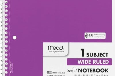 1 Subject Wide Ruled Spiral-bound Notebook (3)