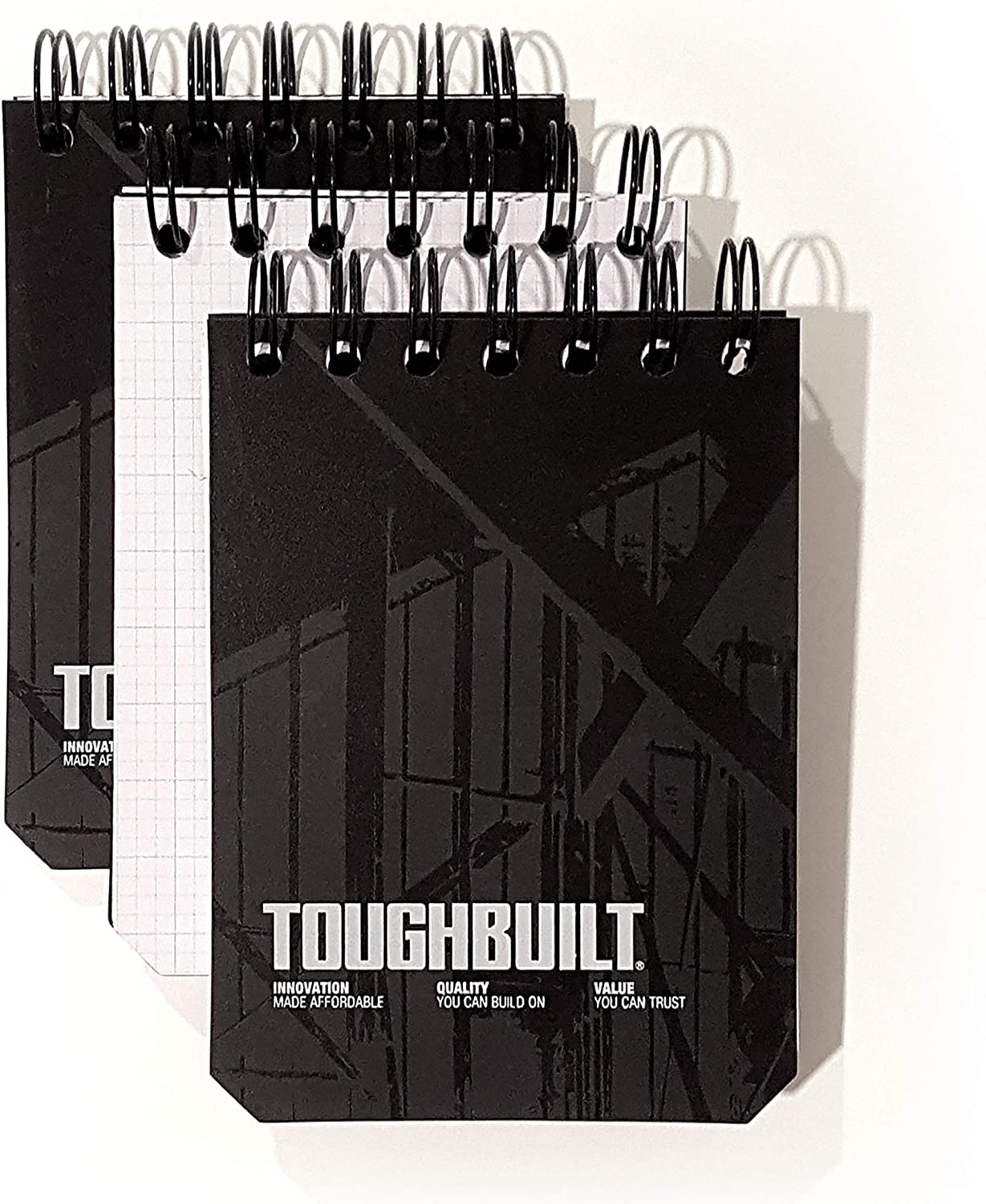 3-pack Conveniently Small Grid Notebooks (3)
