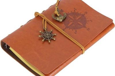 7inches X5inches Vintage Retro Leather Cover Notebook (2)