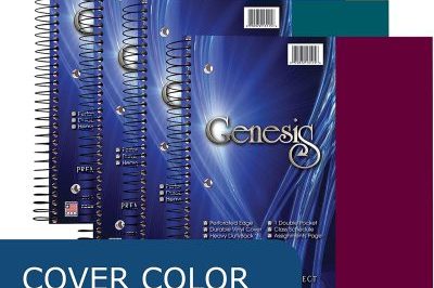 Five Subject Roaring Spring Genesis Notebook (5)